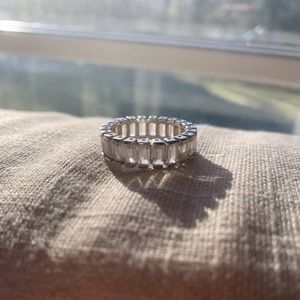 Silpada Jewelry - Silpada Sterling Silver CZ Eternity Band R2937 Silpada Jewelry - Silpada Sterling Silver CZ Eternity Band R2937